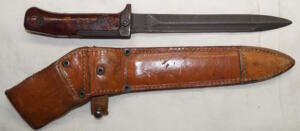 VZ58 bayonet with sheath.