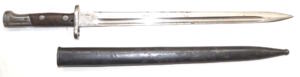 M1924 bayonet with scabbard.