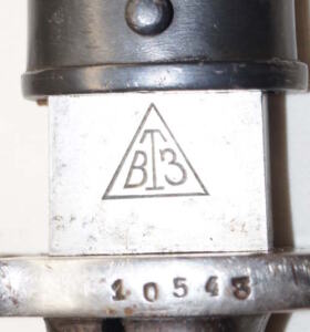 M1924 bayonet with scabbard.