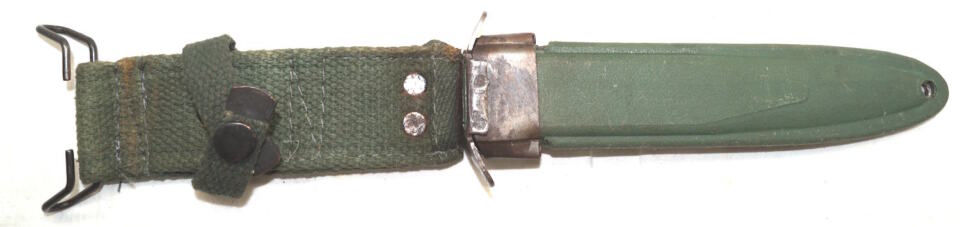 Thailand made M8A1 scabbard only for M4, M5, M6 and M7 bayonets.