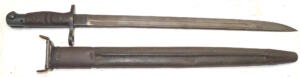 M1917 bayonet with scabbard.