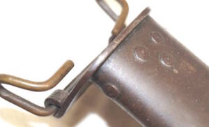 M1917 bayonet with scabbard.