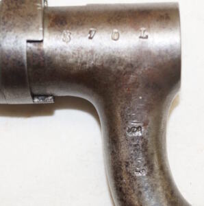 M1871 Beaumont cruciform socket bayonet.