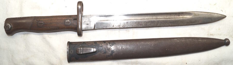 M1943 bayonet correct scabbard.