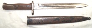 M1943 bayonet correct scabbard.