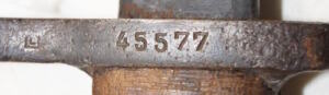 M1916/24/35 bayonet with scabbard.