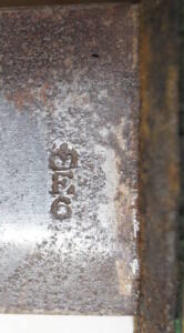 P1848 Brunswick bayonet ENFIELD 1849 12H RCR (Royal Canadian Regiment) Blade remains unsharpened but has some pitting.