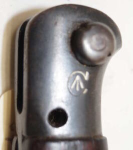 P1907 bayonet with scabbard and P1908 frog.
