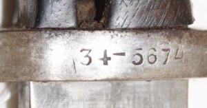 M1929 bayonet.