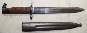 M1950 Hakim bayonet with MATCHING scabbard.