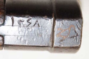 M1950 Hakim bayonet with MATCHING scabbard.