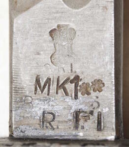 MkI** bayonet with India Sate Forces mark on the ricasso RFI DP63