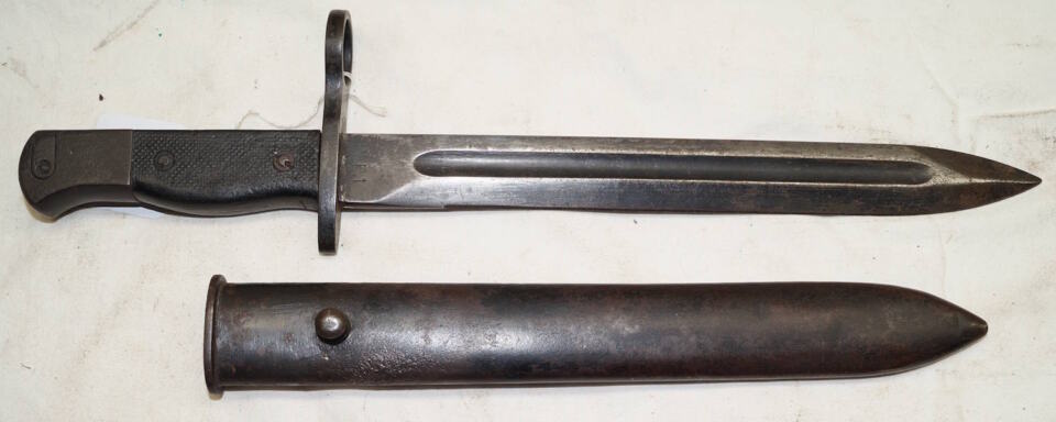 SP1 (BM59) bayonet with scabbard