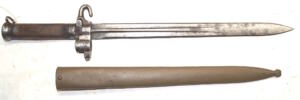 M1935 Cavalry NCO bayonet with scabbard .