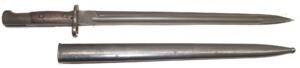 FN1924 bayonet with Yugo M24 scabbard.