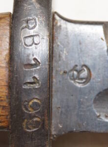M1891 Carcano bayonet CR ricasso mark