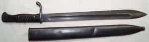 BAVARIAN S98/05nA bayonet with scabbard.