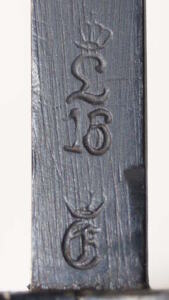 BAVARIAN S98/05nA bayonet with scabbard.