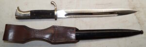 KS98 DRESS bayonet with scabbard and frog.