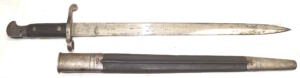 P1887 MkII bayonet with scabbard