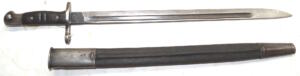 P1913 bayonet with scabbard.