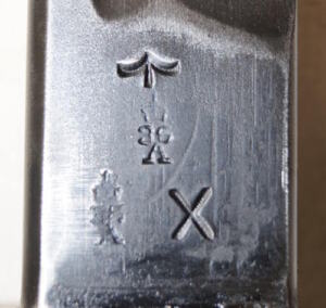 P1913 bayonet with scabbard.