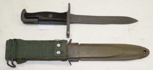 M5 bayonet with M8A1 scabbard MISSING CATCH ASSY.