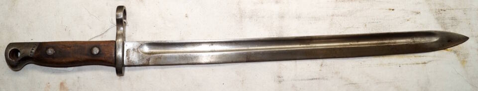 M1936 bayonet MISSING CATCH Devoid of bluing.