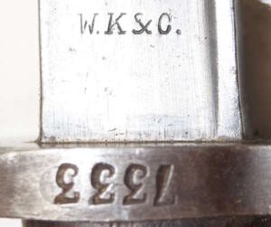M1895 bayonet with scabbard WKC