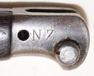 P1907 bayonet with scabbard.