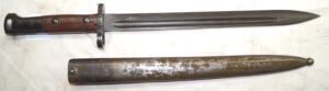 M1935 bayonet with scabbard.