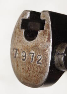 M1935 bayonet with scabbard.