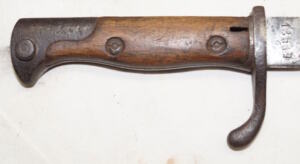 WZ98/05 bayonet with scabbard.