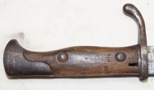 WZ98/05 bayonet with scabbard.