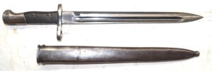 PM35 bayonet with scabbard SIMSON & CO SUHL Blade remains unsharpened.