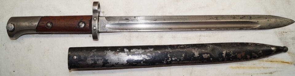 VZ24 bayonet with scabbard.