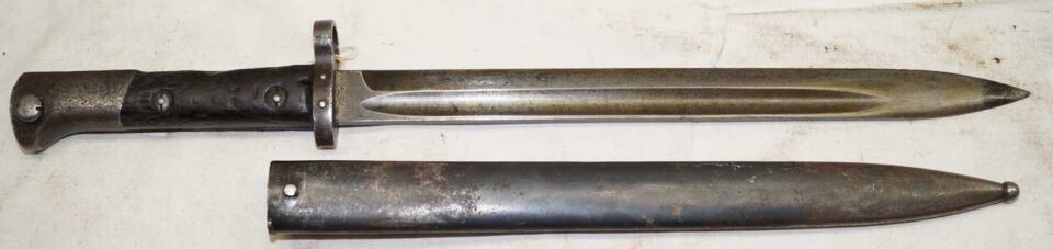 VZ24 bayonet with scabbard.