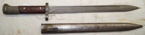 VZ24 bayonet with scabbard.