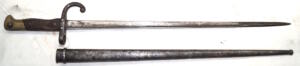 M1879 Peabody bayonet with MATCHING scabbard.