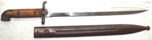 M1914 bayonet with scabbard.