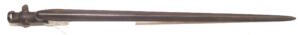 M1871 Rolling Block triform socket bayonet with M1873 scabbard.