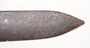 M1861 MERRILL rifle brass hilted yataghan bayonet.