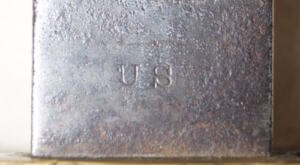 M1855 Harpers Ferry Brass Hilted yatghan bayonet .