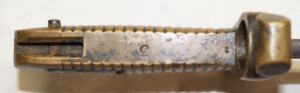 M1855 Harpers Ferry Brass Hilted yatghan bayonet .
