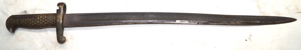 M1873 Winchester brass hilted yataghan bayonet RELIC