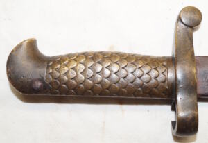 M1873 Winchester brass hilted yataghan bayonet RELIC