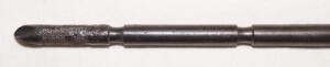 M1889 Ramrod bayonet for M1884 Tradoor rifle Slightly warped but serviceable.