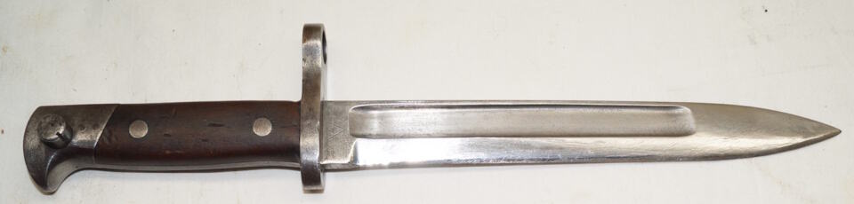 M1895 Lee Navy bayonet T in Triangle ricasso mark